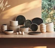Karaca Earth Collection Galactic 55 Parça 12 Kişilik Yemek Takımı Beyaz