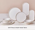 Karaca Soft 8 Parça 2 Kişilik Yemek Takımı