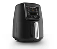 Karaca Air Pro Cook Köz Steel XL Çelik Hazneli Airfryer Black Silver