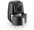 Karaca Air Pro Cook Köz Steel XL Çelik Hazneli Airfryer Black Silver