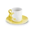 Karaca Ribbon 2 Kişilik Kahve Fincanı 110 ml Sarı