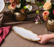 Karaca Goldest Kayık Tabak 35 Cm