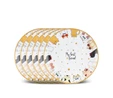 Karaca Cat Cake 6 Parça Opal Pasta Seti