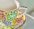 Karaca Fiore Kahve Fincanı ve Tabağı 105 ml