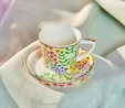 Karaca Fiore Kahve Fincanı ve Tabağı 105 ml