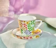 Karaca Fiore Kahve Fincanı ve Tabağı 105 ml