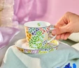 Karaca Fiore Çay Fincanı ve Tabağı 260 ml