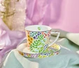Karaca Fiore Çay Fincanı ve Tabağı 260 ml