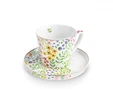Karaca Fiore Çay Fincanı ve Tabağı 260 ml