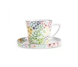 Karaca Fiore Çay Fincanı ve Tabağı 260 ml