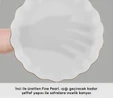 Karaca Fine Pearl Extra Shell 55 Parça 12 Kişilik Yemek Takımı Gold