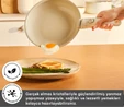 Karaca Swiss Crystal Almond Cream Easy Clip 7 Parça İndüksiyon Tabanlı Tencere Seti