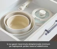 Karaca Swiss Crystal Almond Cream Easy Clip 7 Parça İndüksiyon Tabanlı Tencere Seti