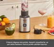 Karaca Smoothie On The Go Personal Kişisel Smoothie Blender Inox