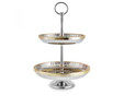 Karaca Ring 2 Katlı Kek Standı 33x21,5x25 cm