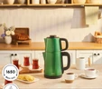 Karaca Tea Break 2 in 1 Çelik Çay Makinesi Emerald Green