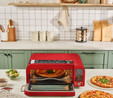Karaca Vintage Craft Pizza Makinesi ve Airfryer Red