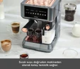 Karaca MyCaffe Barista S10 Entegre Süt Hazneli, Espresso, Latte ve Cappuccino Makinesi Copper