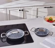 Karaca Biogranit Monet 4 Parça Sahan Set Siyah