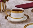 Karaca Royal Bone Charlotte 2 Kişilik Çay Fincan Takımı