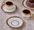 Karaca Royal Bone Charlotte 2 Kişilik Çay Fincan Takımı