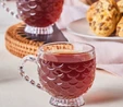 Karaca Beril 6 Kişilik Cam Çay Fincan Takımı180 Ml