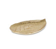 Karaca Leaf Dekoratif Tabak Gold 21x15x2,5 cm