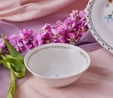 Karaca Minton Mavi Çiçek Kase 14 Cm