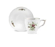 Karaca Vintage Rose Kahve Fincanı ve Tabağı 100 ml