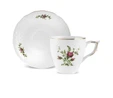 Karaca Vintage Rose Çay Fincanı ve Tabağı 200 ml