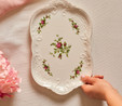 Karaca Vintage Rose Kayık Tabak 30 cm
