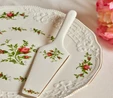 Karaca Vintage Rose Ayaklı Kek Standı 30 cm