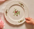 Karaca Vintage Rose Servis Tabağı 26 cm