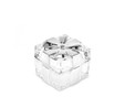Karaca Candy Dekoratif Lokumluk 7x7x5,2 cm