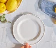 Karaca Perla Melamin Pasta Tabağı 23 cm Beyaz