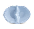 Karaca Perla Melamin Bölmeli Çerezlik Oval 33 cm Mavi