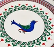 Karaca x Ömür Akkor İznik Kuş Servis Tabağı 26 cm