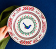 Karaca x Ömür Akkor İznik Kuş Servis Tabağı 26 cm