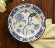 Karaca x Ömür Akkor İznik Hatai Servis Tabağı 26 cm