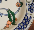 Karaca x Ömür Akkor İznik Hatai Servis Tabağı 26 cm