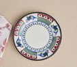 Karaca x Ömür Akkor İznik Balık Pasta Tabağı 21 cm