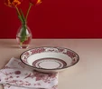 Karaca x Ömür Akkor İznik Lal Çukur Tabak 23 cm