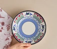 Karaca x Ömür Akkor İznik Balık Salata Kasesi 24 cm