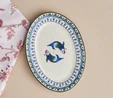 Karaca x Ömür Akkor İznik Balık Kayık Tabak 25 cm