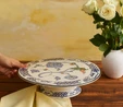 Karaca x Ömür Akkor İznik Hatai Ayaklı Kek Standı 32 cm