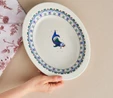 Karaca x Ömür Akkor İznik Balık Fırın Kabı 29 cm