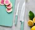 Karaca Sharp 3 in 1 5 Parça Kesme Tahtalı Bıçak Seti Mint