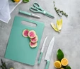 Karaca Sharp 3 in 1 5 Parça Kesme Tahtalı Bıçak Seti Mint