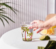 Karaca Palmera Akrilik Su Bardağı 430 ml Şeffaf 