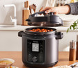 Karaca Cooker Elektrikli Düdüklü Basınçlı Pişirici Matte Black 6L